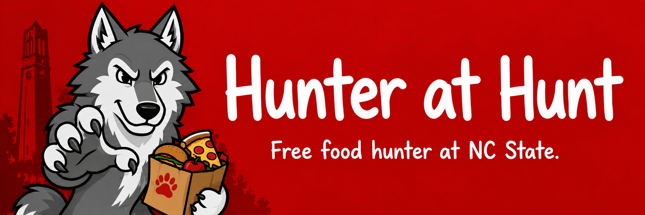 Hunter at Hunt — Free food hunter at NC State